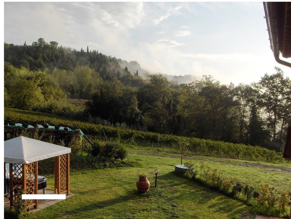 Podere Chiaromonte Palaia Bagian luar foto